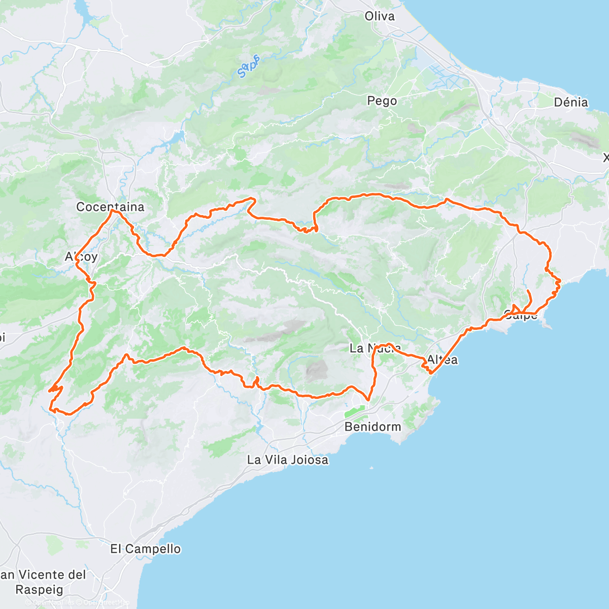 Map of the activity, La ultima ✅