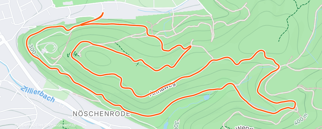 Карта физической активности (Wernigeröder Silvesterlauf 2025)