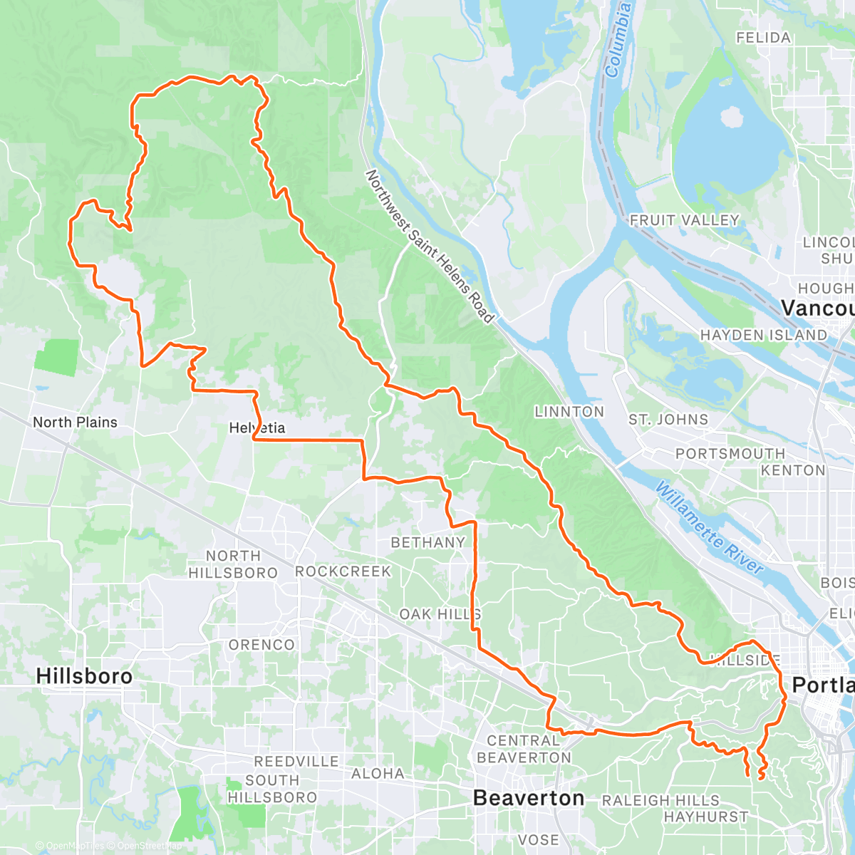 Map of the activity, Dixie Reversed