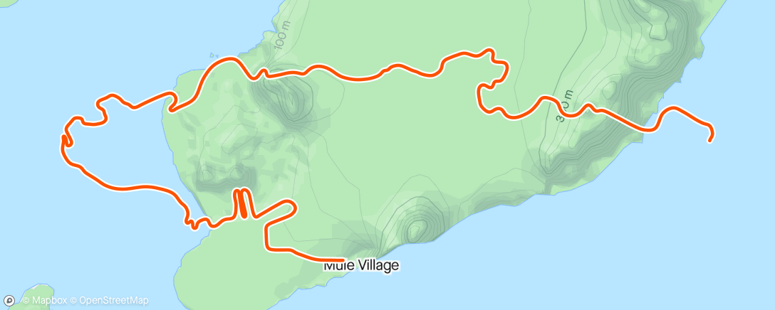Mapa da atividade, Zwift - Group Ride: The HERD FriYay Social (D) on Watopia's Waistband in Watopia