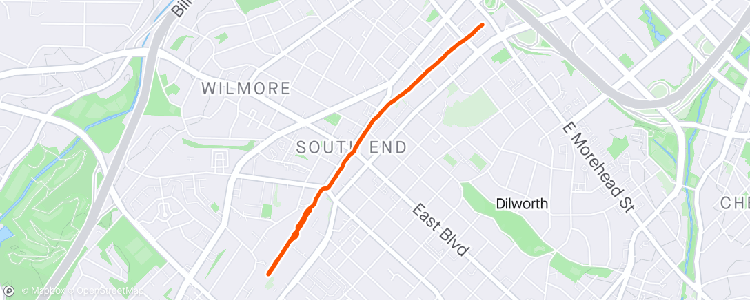 Map of the activity, Jog Home