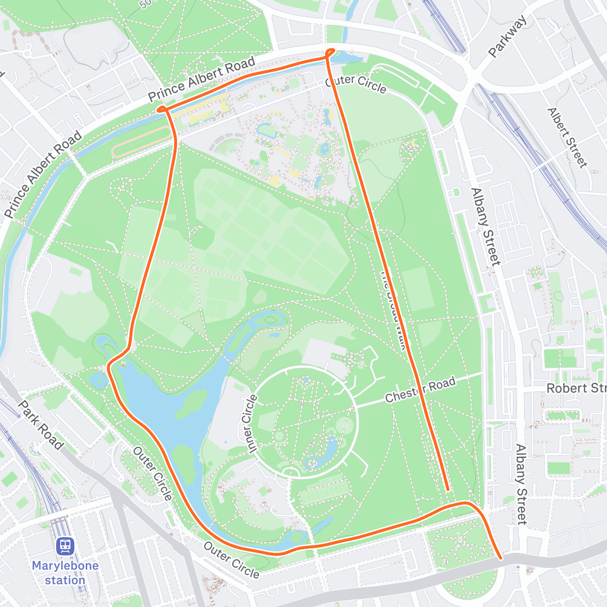 Map of the activity, WRC