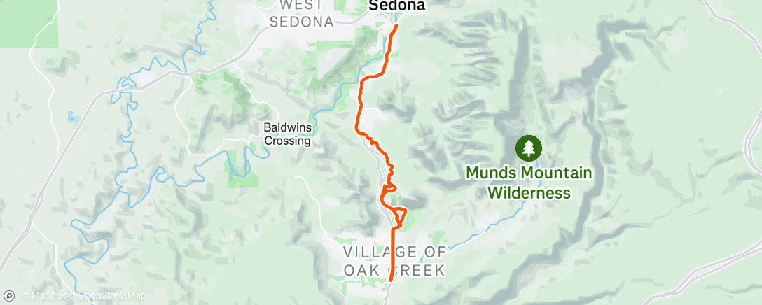 Map of the activity, Went to pick up Coffee