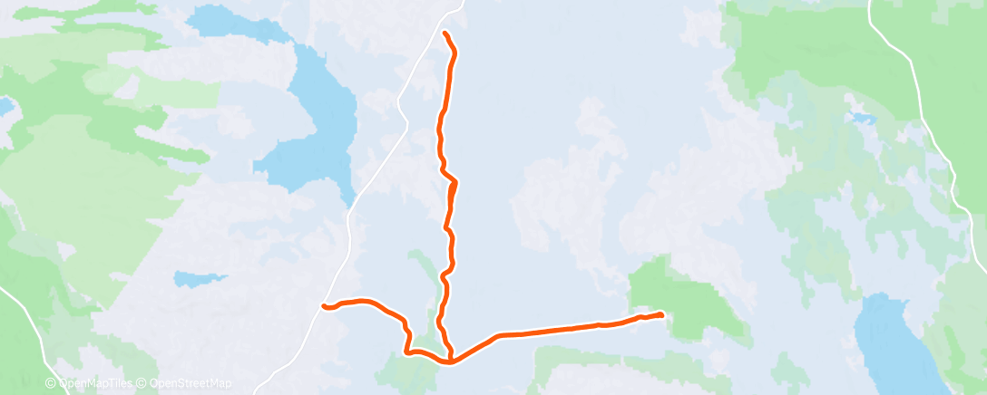 Map of the activity, Tur med Tuva 😉