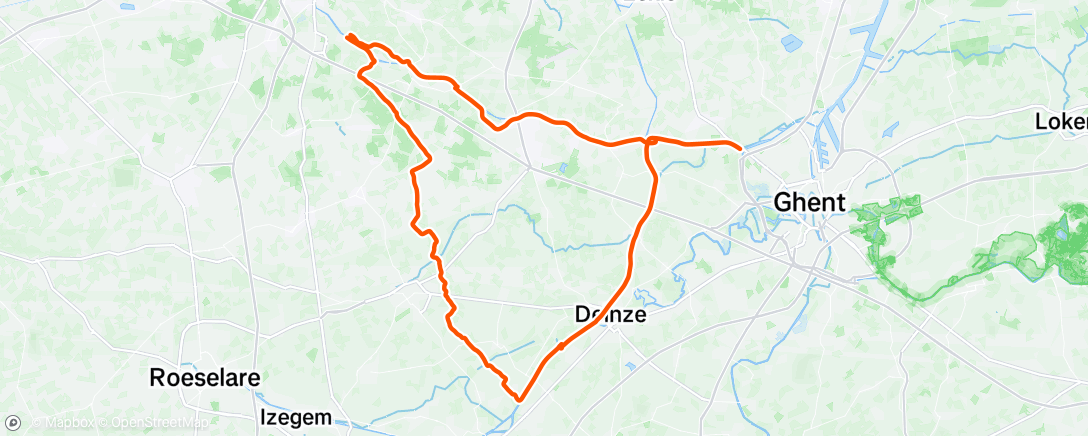 Map of the activity, Op tijd terug voor de pannenkoeken 😋🥞
