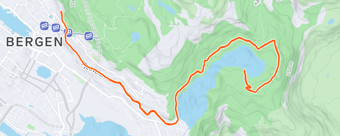 Peta aktivitas, Afternoon Run