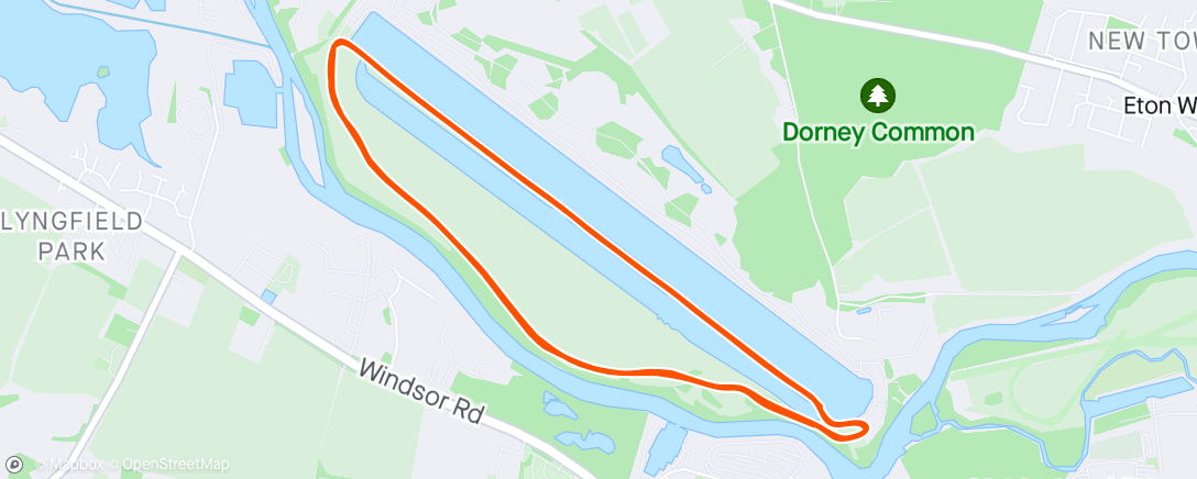 Map of the activity, Votwo Eton Dorney Tri - (L2) Bike