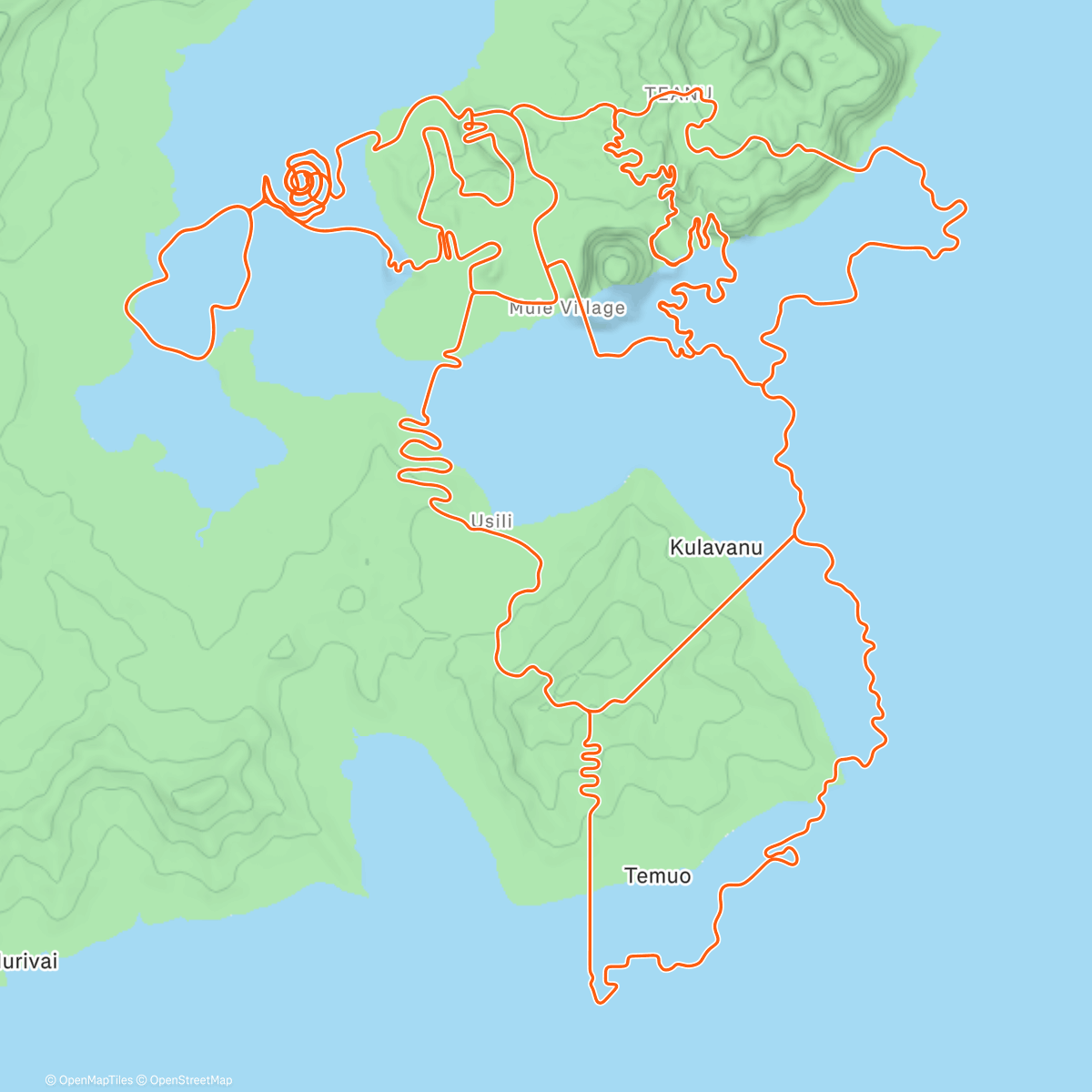 Map of the activity, Zwift - New Workout on Zwift Games 2024 Epic in Watopia