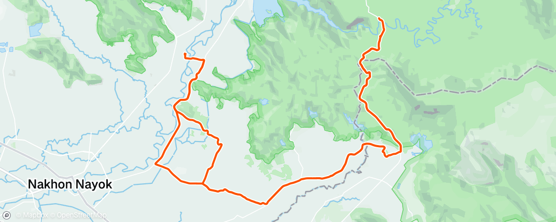 Map of the activity, Morning Ride