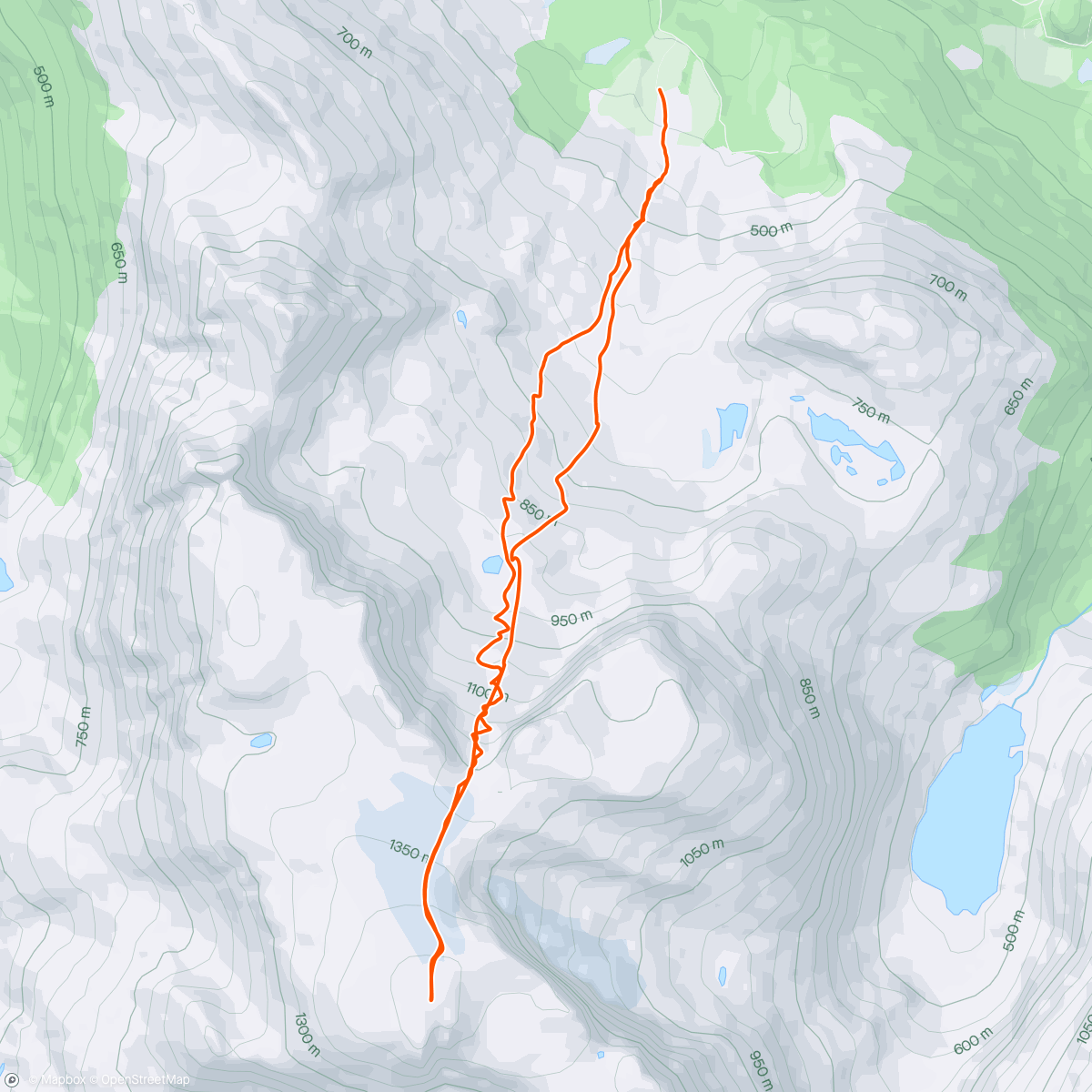 Map of the activity, Eidskyrkja