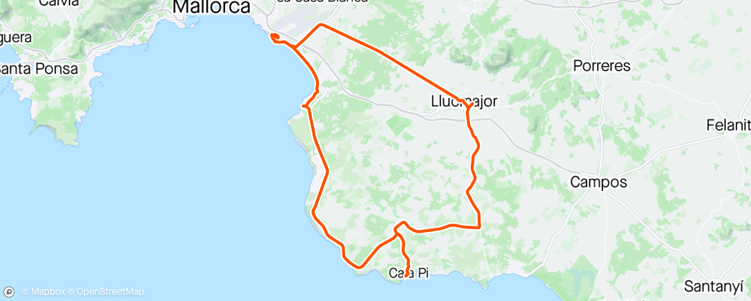 Mapa da atividade, Dag1 - Mallorca