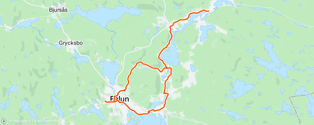 Map of the activity, Tisdagströskel