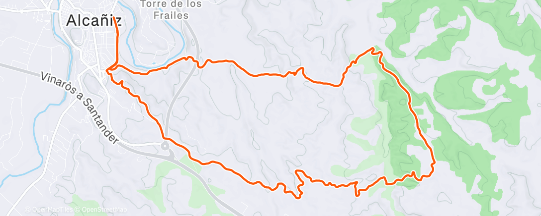 Map of the activity, Trincheras y nochebuena 🤙🏼🤩