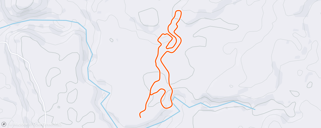 Mapa da atividade, Zwift - Endurance Run in Makuri Islands