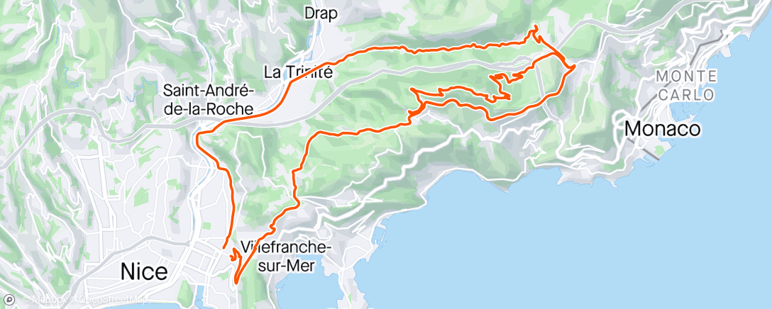 Mappa dell'attività Gravelage des Vacances