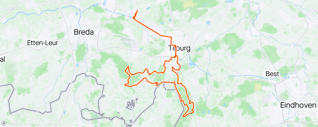 Map of the activity, Verbeeten challenge