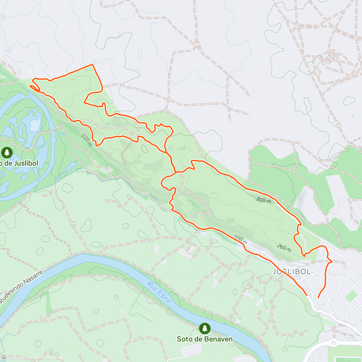 Map of the activity, IV KemaTurrones con Club Montaña Pirineos