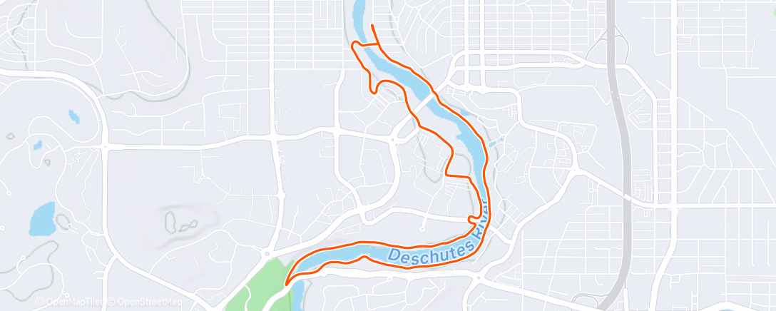 Peta aktivitas, Lunch Run