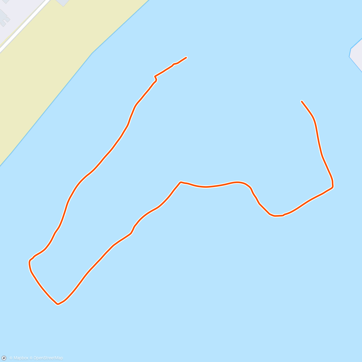 Map of the activity, Activation on race venue