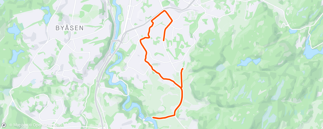 Map of the activity, Tier Utleira-Nidarvoll
