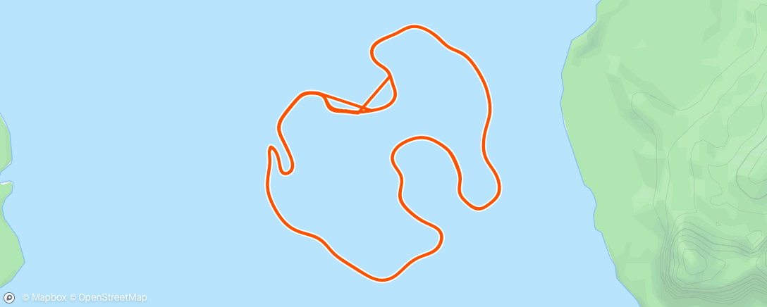 Map of the activity, Zwift - Pacer Group Ride: Volcano Circuit in Watopia with Genie