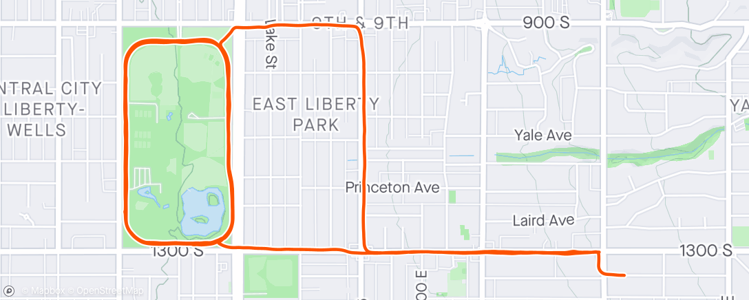 Map of the activity, Liberty loops with the 🐑
