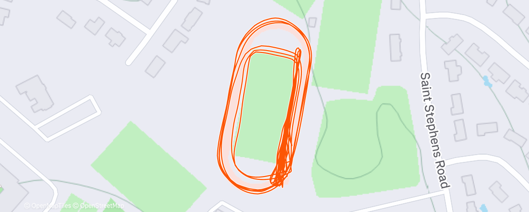 Карта физической активности (Morning Run)