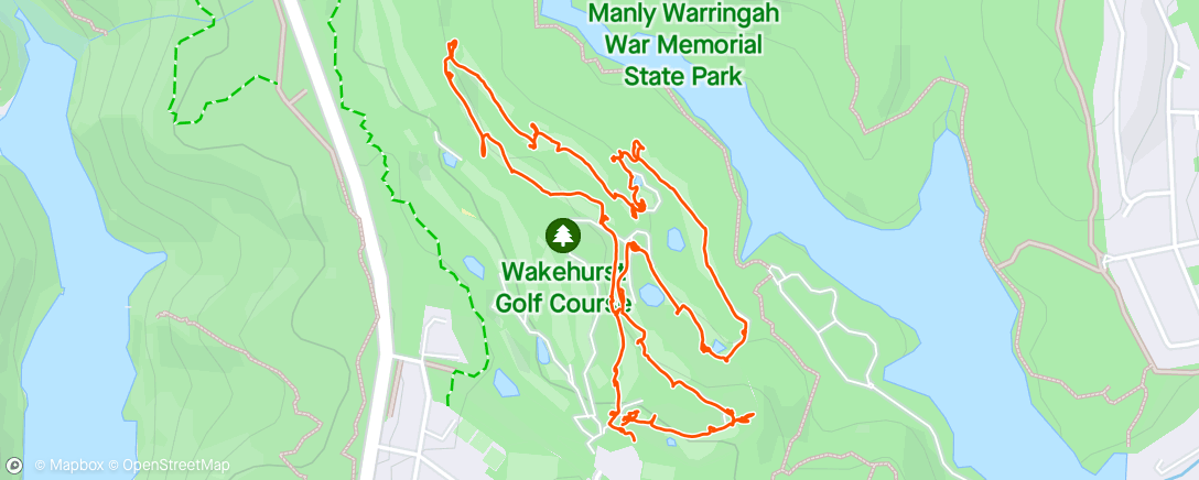 Карта физической активности (Wakehurst F9 with Sammy)