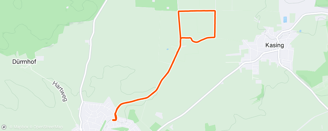Map of the activity, Hellmannsberg mit der Familie