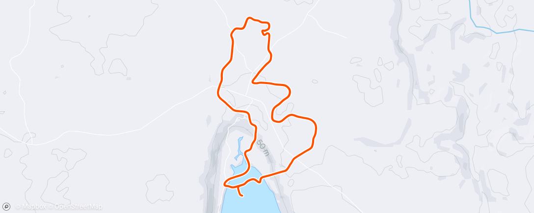 Map of the activity, Zwift - Group Ride: BMTR Short Adventure (B) on Electric Loop in Makuri Islands