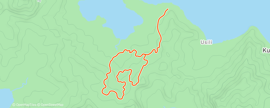 Map of the activity, Zwift - Rainbow on Jungle Circuit in Watopia