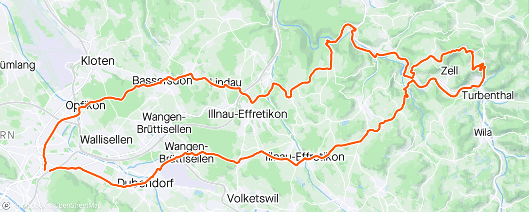 Map of the activity, Kantonzürcher Stillleben