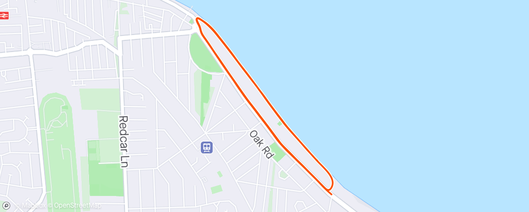 Map of the activity, 5k fun
