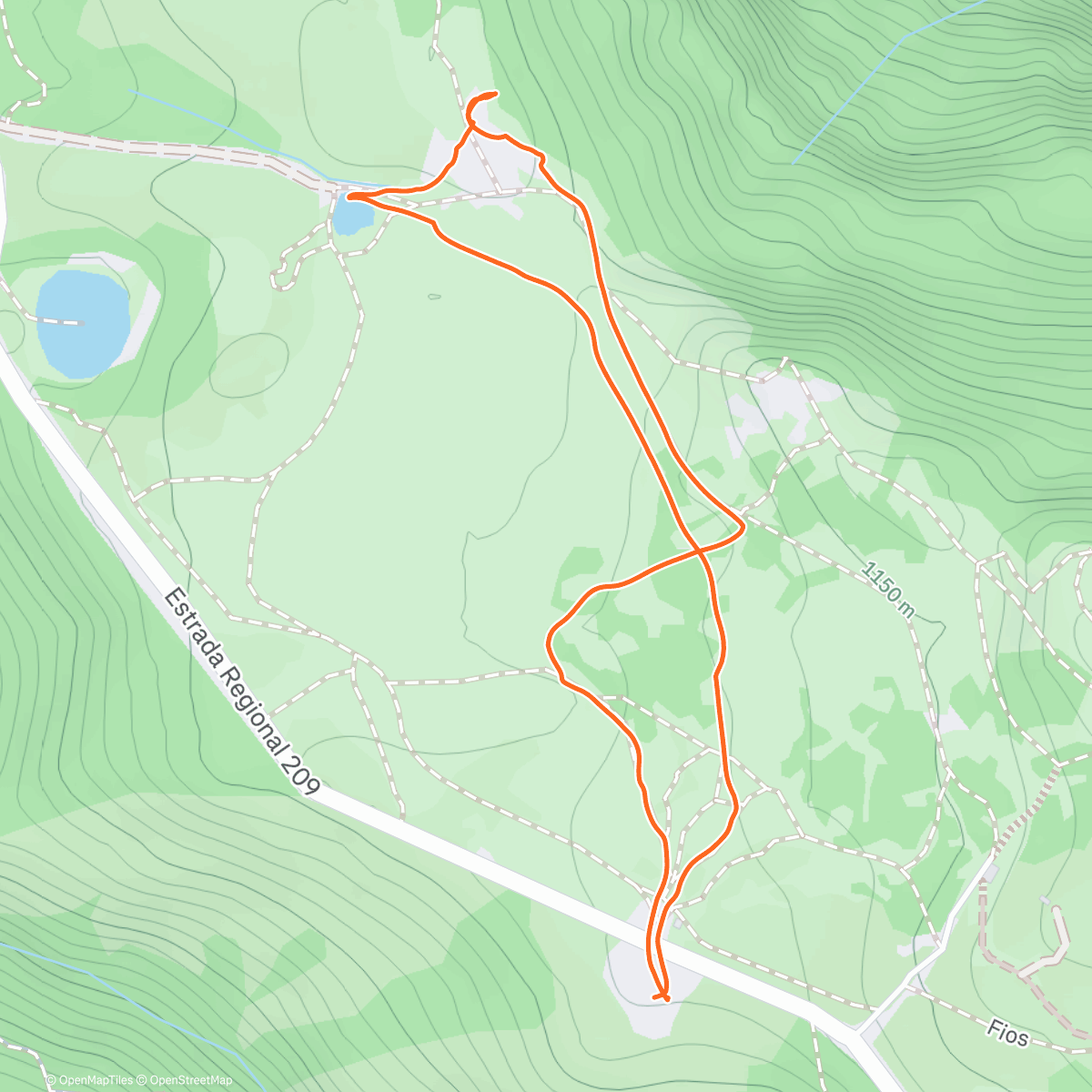 Map of the activity, Tajemný 🌳 na vyžádání podruhé