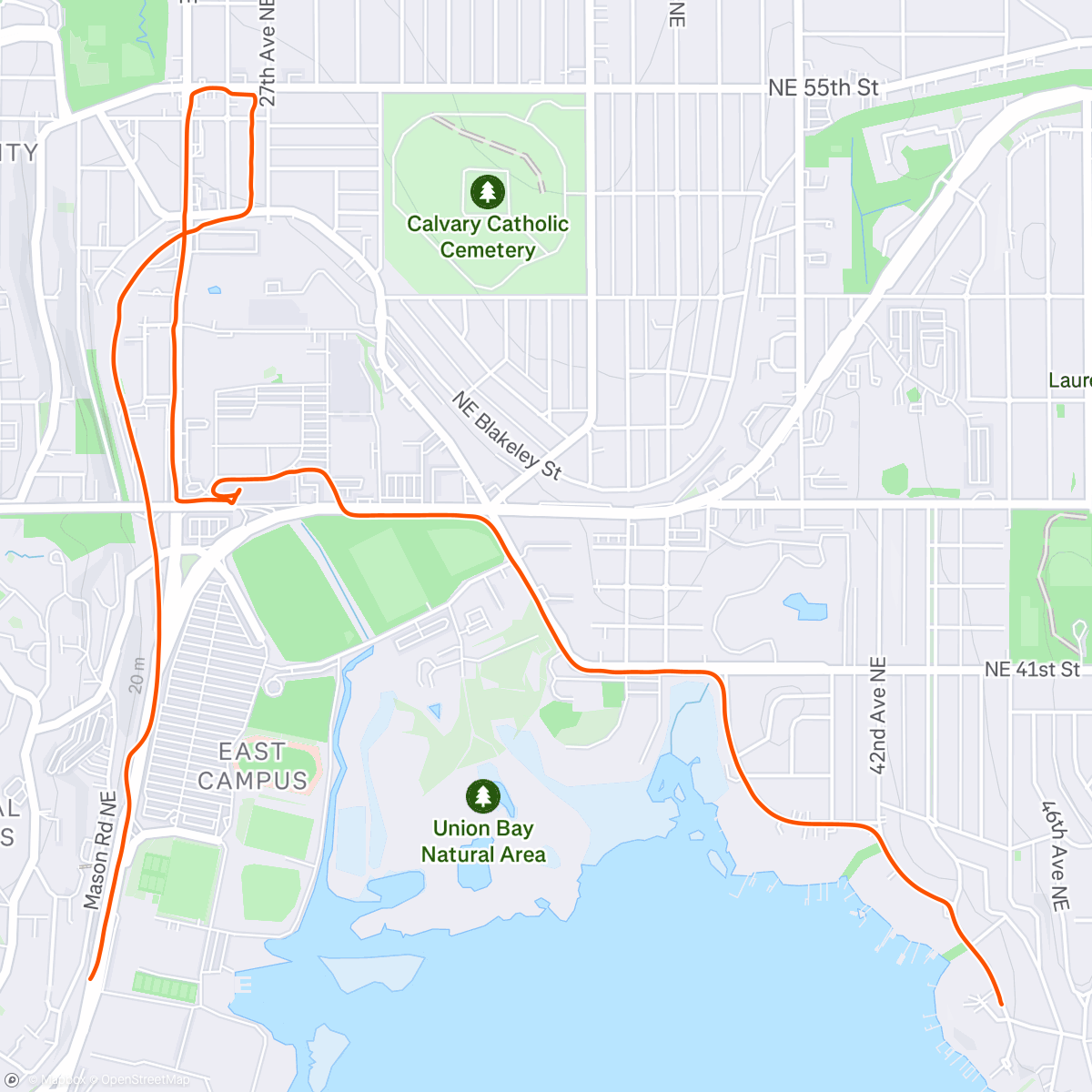 Map of the activity, Mission Impossible