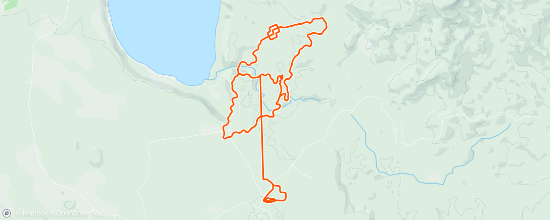 Map of the activity, Zwift - 15 second sprints in Makuri Islands