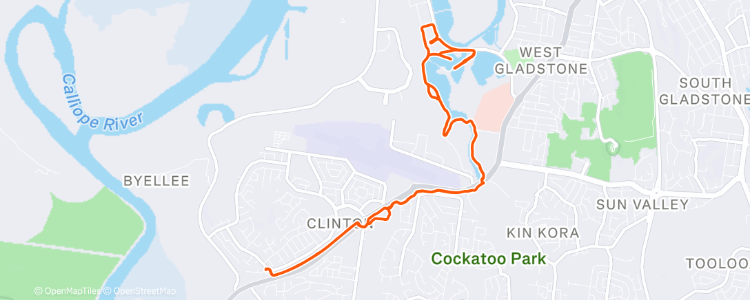 Map of the activity, Morning E-Bike Ride