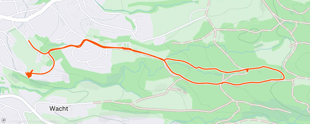 Map of the activity, Tour.