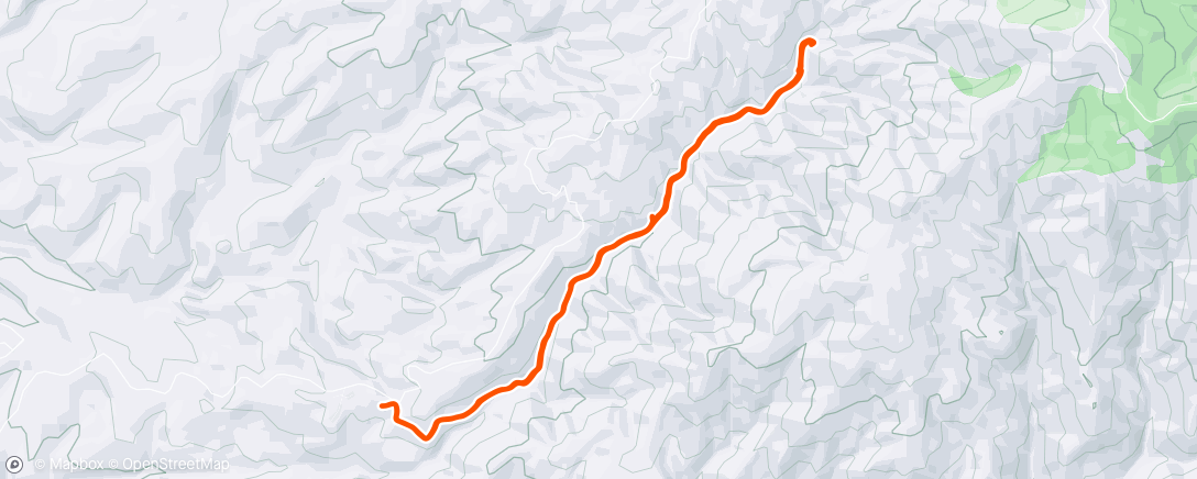 Map of the activity, Boise Foothills Hike
