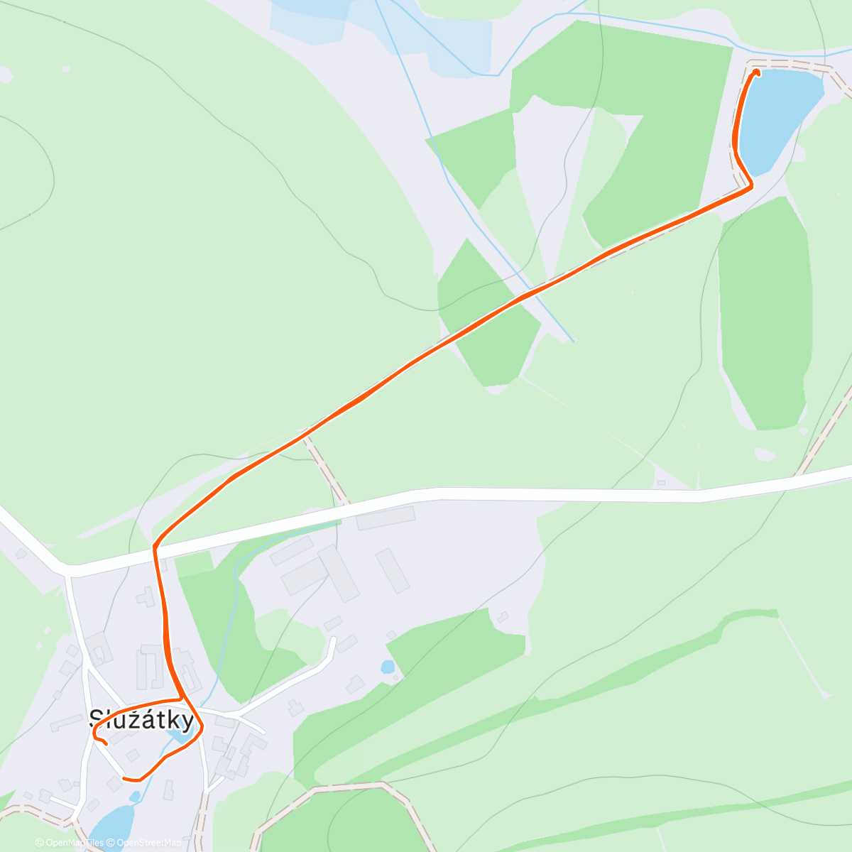 Map of the activity, Se služáteckými otužilci #2