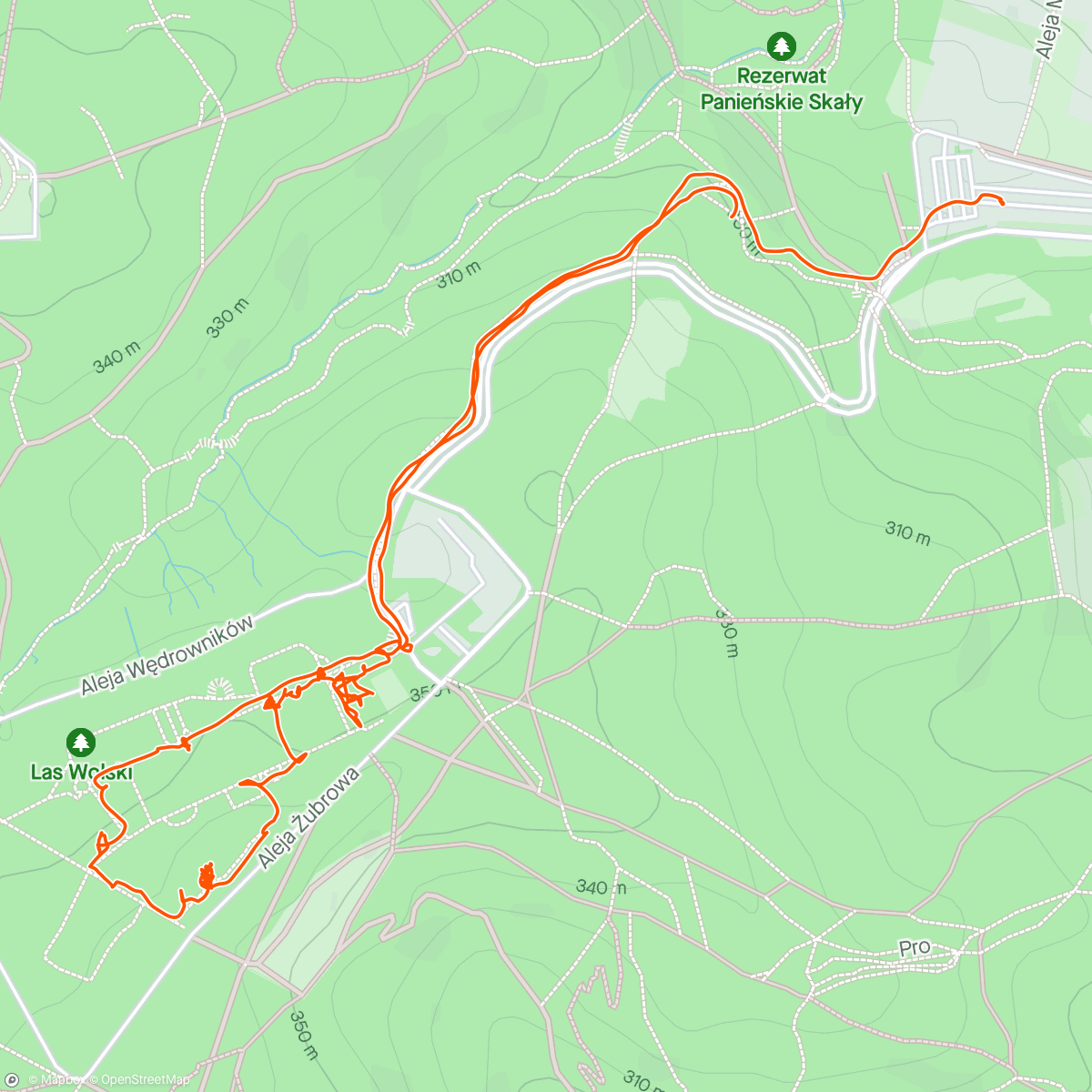 Map of the activity, Zoo rodzinnie