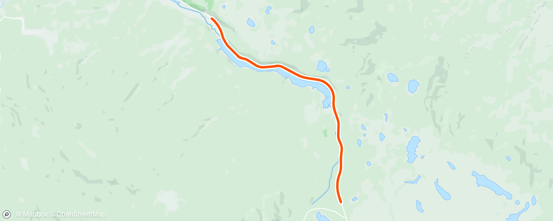 Map of the activity, Yeah heat and wind!