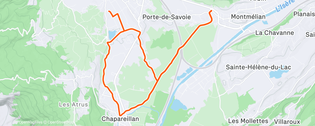 Map of the activity, Un peu de seuil sur le plat 😅