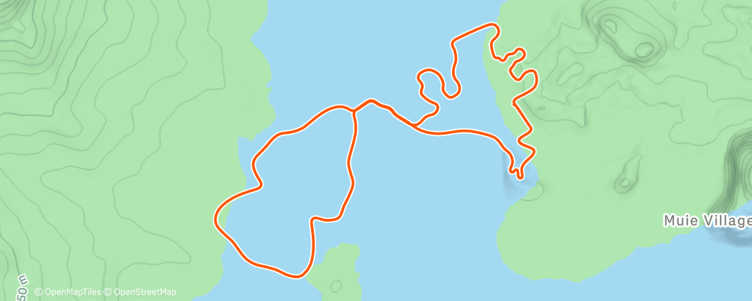 Map of the activity, Zwift - Jarvis Seaside Sprint in Watopia
