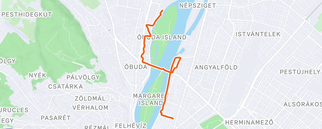 Map of the activity, Morning Mountain Bike Ride