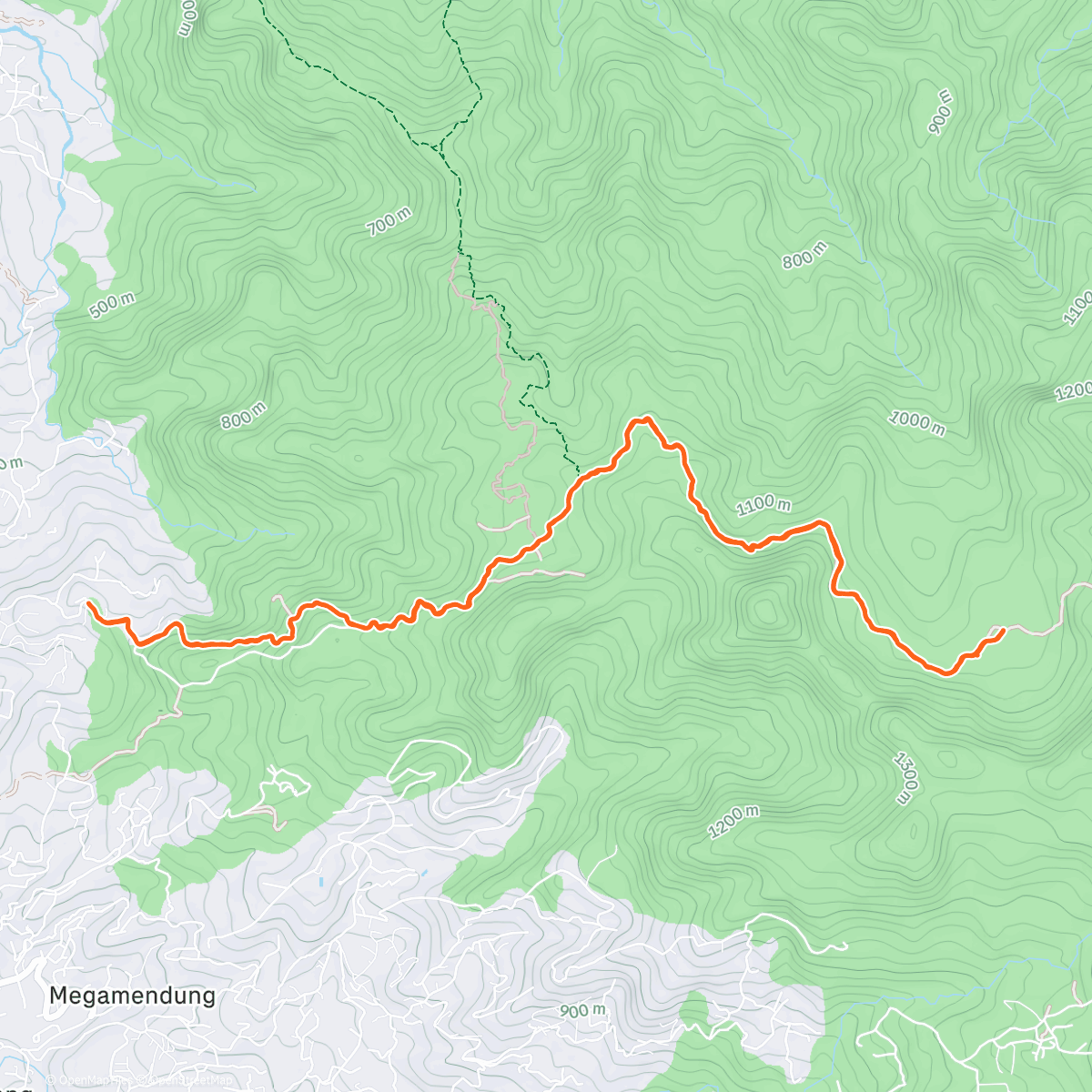 Map of the activity, 20.26K - New Year Trail Run by Epic Trail.