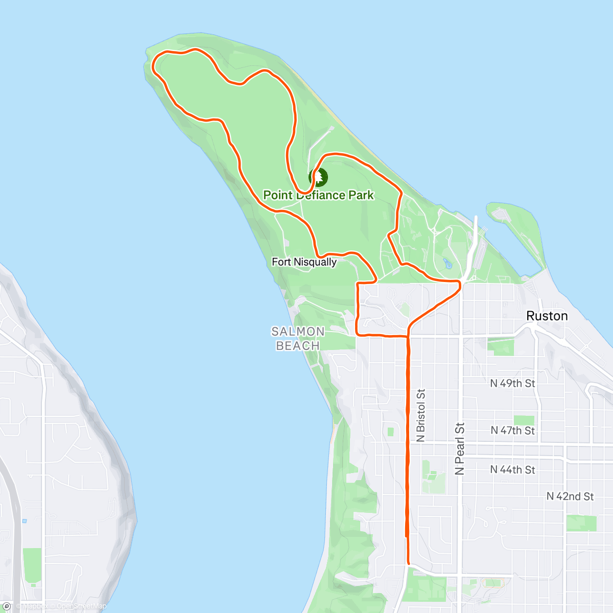 Map of the activity, Sound to Narrows 2025
