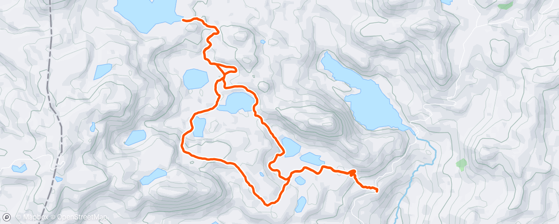 Map of the activity, Excursión de mañana