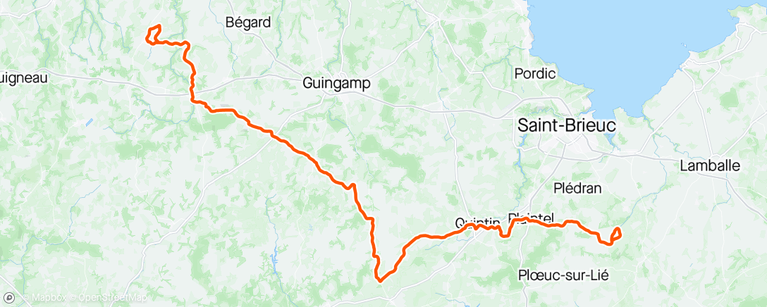 Karte der Aktivität „Tour De Bretagne 🇫🇷 - Stage 3”