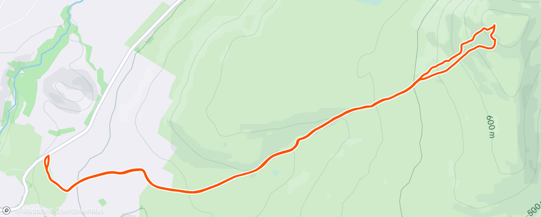 Map of the activity, Ingleborough